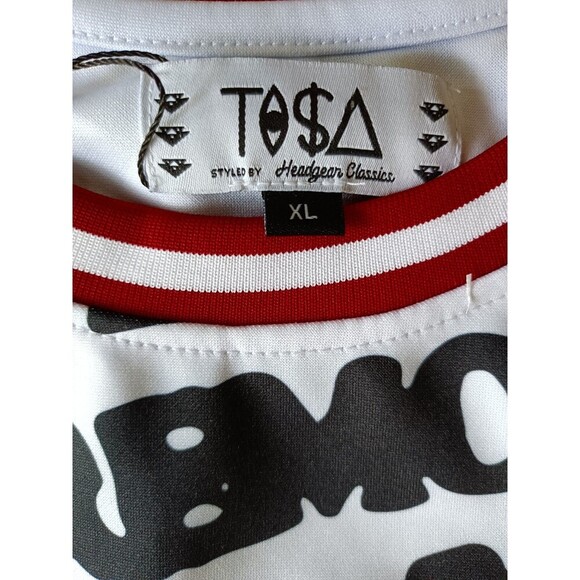 Headgear Classics TISA Basketball Jersey Red America Men's Size XL NEW - Picture 3 of 8